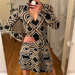Diane von Furstrnberg A-Line Wrap Dress